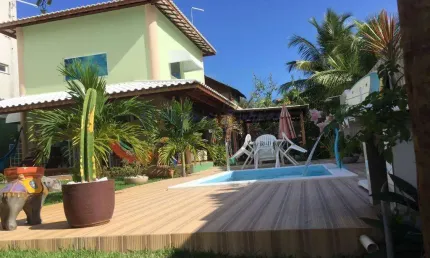 Casa em condomínio para venda em camaçari, jauá (abrantes), 3 dormitórios, 3 suítes, 3 banheiros, 2 vagas