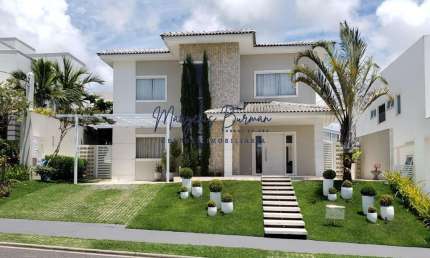 Casa em Condomínio para Locação em Camaçari, Alphaville (Abrantes), 4 dormitórios, 4 suítes, 6 banheiros, 4 vagas