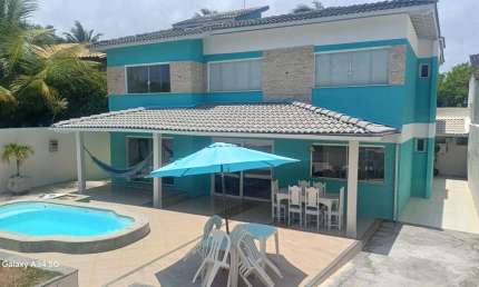 Casa para Venda em Lauro de Freitas, Vilas Do Atlântico, 5 dormitórios, 2 suítes, 5 banheiros, 3 vagas