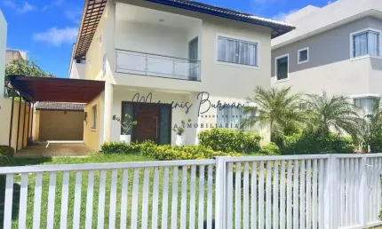 Casa em Condomínio para Venda em Camaçari, Boa União (Abrantes), 4 dormitórios, 2 suítes, 4 banheiros, 3 vagas
