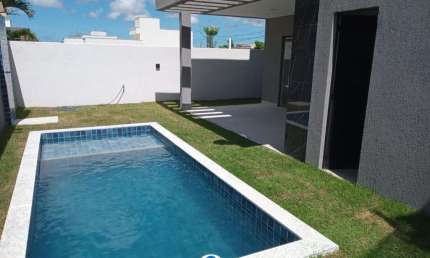 Casa em Condomínio para Venda em Camaçari, Boa União (Abrantes), 3 dormitórios, 1 suíte, 3 banheiros, 2 vagas