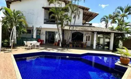 Casa para Venda em Lauro de Freitas, Vilas Do Atlântico, 5 dormitórios, 5 suítes, 6 banheiros, 4 vagas