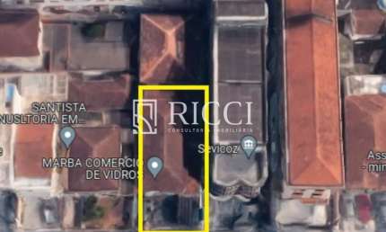 Terreno comercial à venda no Marapé, Santos 