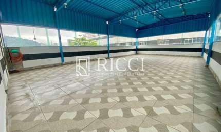 sala comercial no formato de salão de eventos em santos