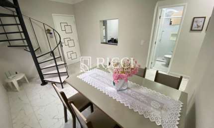 Cobertura com 2 quartos à venda na Vila Alzira, Guarujá , 110 m2 por R$ 800.000