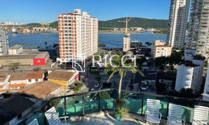 Cobertura com 6 quartos à venda no Ponta da Praia, Santos , 609 m2 por R$ 3.710.000