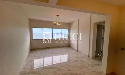 Venda de Apartamento de 1 quarto na Ilha Porchat, São Vicente-SP: 55m², suíte, sala e vaga de garagem!