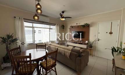 Apartamento de 3 quartos à venda no charmoso bairro Marapé em Santos-SP: 97m² de área, 1 vaga de garagem.
