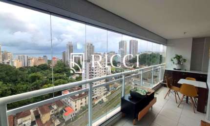 APARTAMENTO NO JOSE MENINO, ANDAR ALTO VISTA LIVRE, 3 QUARTOS SENDO 1 SUITE