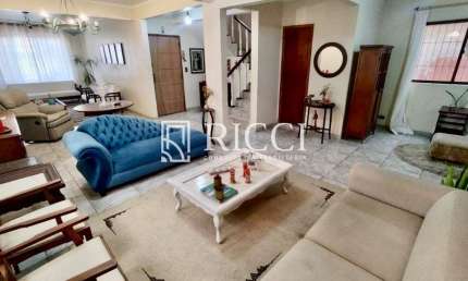 Casa à Venda em Santos, 4 quartos, Campo Grande ? RICCI