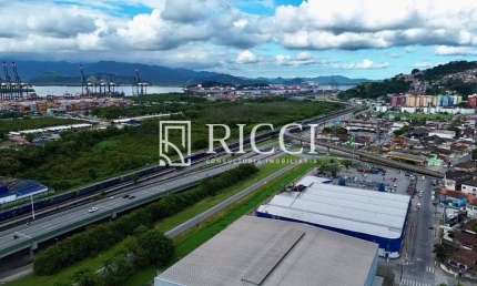 Terreno Comercial à Venda em Santos-SP - Bairro Chico de Paula, 11.116,00 m² de Área