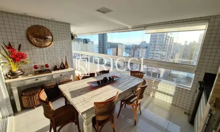 Lindo Apartamento com vista mar de Tirar o Fôlego e Varanda Gourmet