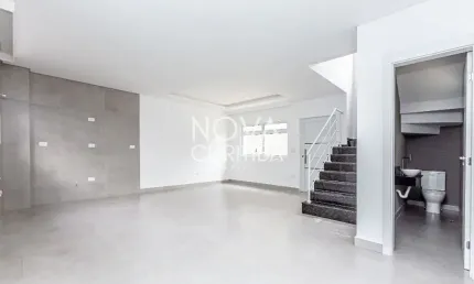 Tríplex com 3 suítes à venda, 129 m² por r$ 850.000 - capão raso - curitiba/pr