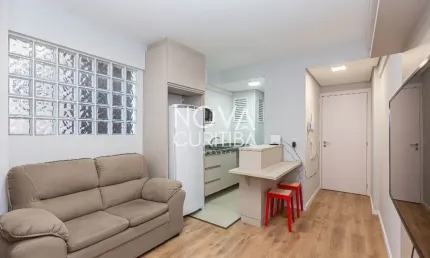 Apartamento com 1 dormitório à venda, 36 m² por R$ 350.000 - Centro - Curitiba/PR