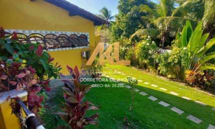 Casa em condomínio fechado com 4 quartos à venda na Rua Uirapuru, 1, Jauá, Camaçari por R$ 1.200.000
