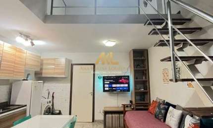 Loft com 1 quarto à venda na Rua Praia de Copacabana, 1, Vilas do Atlantico, Lauro de Freitas por R$ 370.000