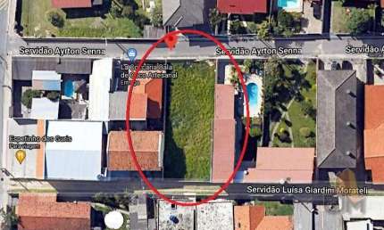 Terreno à venda na Airton Senna, 0000, Ingleses do Rio Vermelho, Florianópolis por R$ 550.000