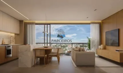 Apartamento com 2 suítes, localizado no bairro portão