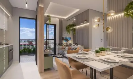 Apartamento com 2 dormitórios à venda,48.23 m , bairro alto, curitiba - pr