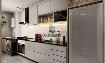 Apartamento com 2 dormitórios à venda, lindóia, curitiba - pr