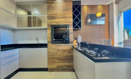 Sobrado à venda, com mobilia moderna trazendo luxo e sofisticação, curitiba - pr