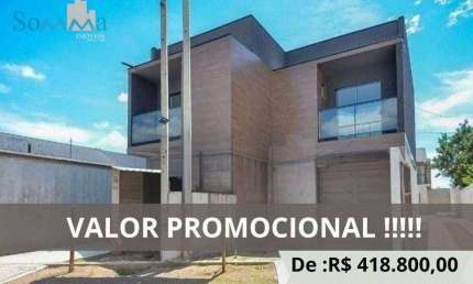 Sobrado com 3 dormitórios à venda, 86 m² por R$ 400.000,00 - Alto Boqueirão - Curitiba/PR