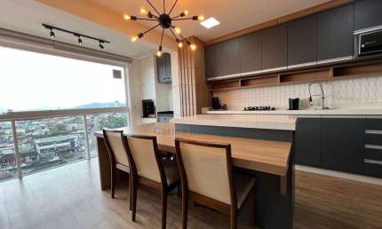 Apartamento Suíte + 1 Dormitório com sacada integrada