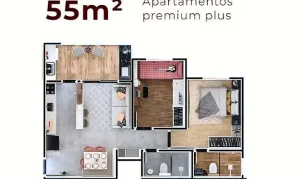 Apartamento LANÇAMENTO 2 dormitorios 1 suites  para venda  em Sorocaba no bairro Centro
