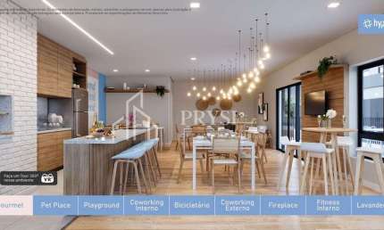 Apartamento com 1 dormitório à venda, 41 m² por R$ 385.900,00 - Santa Felicidade - Curitiba/PR