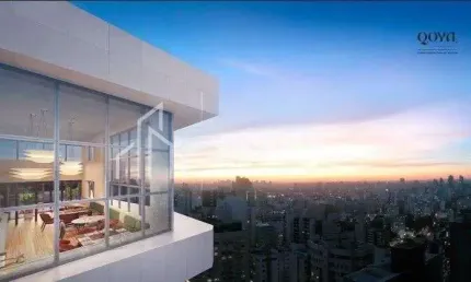 Apartamento com 1 dormitório à venda, 46 m² por r$ 880.547,00 - batel - curitiba/pr