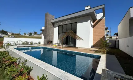 Casa em condomínio para venda em porangaba, ninho verde i eco residence, 3 dormitórios, 3 suítes, 4 banheiros, 6 vagas
