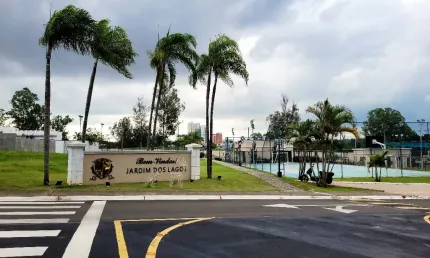 Terreno em condomínio fechado à venda na Rua Rio Tâmisa, 12, Jardim dos Lagos, Indaiatuba
