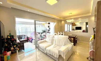Belíssimo apartamento no Tatuapé - 3 Dorms - 2 Vagas - Andar Alto
