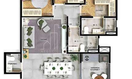 Apartamento à venda no Altos da Avenida, último andar, Sol da manhã, Jundiaí-SP