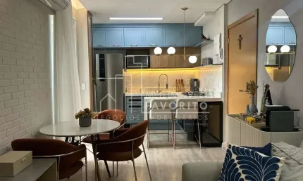 Apartamento a venda mobiliado com 56 m  - 2 Dormitórios, Torres de Ozanam