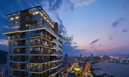 Apartamento com 3 quartos à venda na rua carlos alberto niehus, 000, praia brava, itajaí por r$ 3.850.000