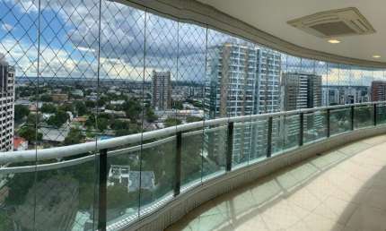 BARÃO DA VILLA,  ANDAR ALTO, 265M2, 4 SUÍTES, COM ARMÁRIOS E AR. 3 VAGAS