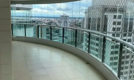 BARÃO DA VILLA,  ANDAR ALTO, 265M2, 4 SUÍTES, COM ARMÁRIOS E AR. 3 VAGAS
