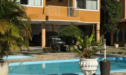 Av do turismo, cond santorine, 5 quartos sendo 3 suítes, 1600m2, piscina, edícula