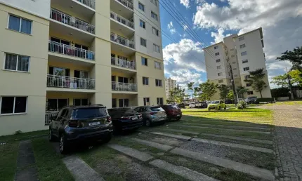 COND VIVENDAS RIO NEGRO, 76m2, COM 1 SUÍTE, ANDAR ALTO, ARMÁRIOS E CLIMATIZADO COM 2 VAGAS