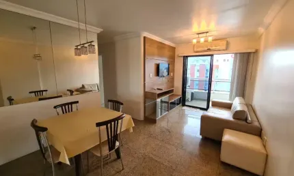 COND BROMÉLIA, 89m2, MOBILIADO COM 3 QUARTOS SENDO 1 SUÍTE , SALA 2 AMBIENTES E 2 VAGAS