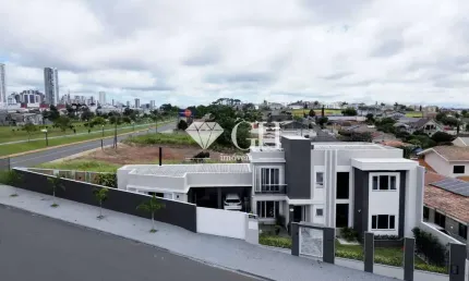 Casa com 3 quartos à venda na Rua Joaquim Jurandir Collares, Oficinas, Ponta Grossa, 313 m2 por R$ 1.300.000
