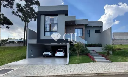 Casa em condomínio fechado com 3 quartos à venda na Rua Aderly Turek, Cará-cará, Ponta Grossa