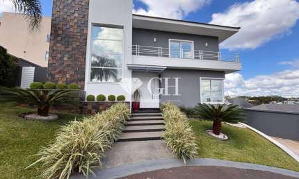 Casa com 4 quartos à venda na Rua Ódino Moro, Estrela, Ponta Grossa, 487 m2 por R$ 3.800.000