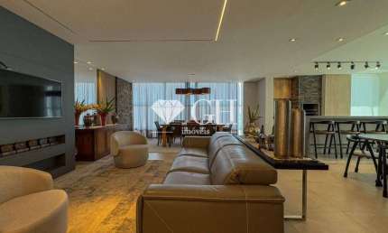Apartamento Duplex com 3 suítes  à venda, 231 m² por R$ 1.980.000,00 - Oficinas - Ponta Grossa/PR