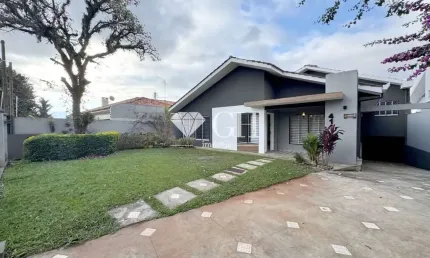 Residencial e comercial com 4 quartos, jardim carvalho - ponta grossa