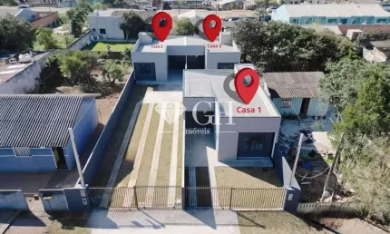 Casa com 3 quartos à venda na Rua Tijucas do Sul, Oficinas, Ponta Grossa