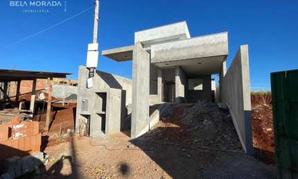 CASA EM FASE DE CONSTRUÇÃO NO BAIRRO FRARON LOTEAMENTO DOM LUIZ - PATO BRANCO PR