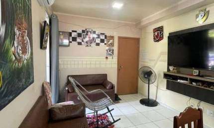 Lindo Apartamento com 2 dormitórios à venda no Cond. Jardim de Flores, 52 m² por R$ 250.000 - Flores - Manaus/AM
