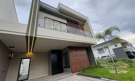 Casa com 4 suítes à venda no Cond. Res. Estoril, 250 m² por R$ 2.200.000 - Cidade Nova - Manaus/AM